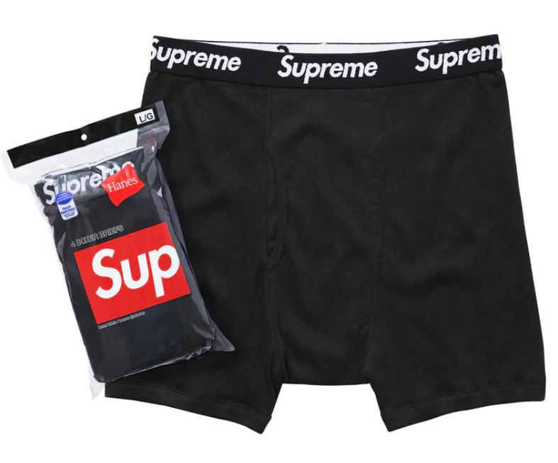 Supreme Box Briefs BLK 4pk