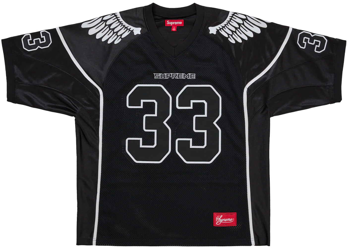 Supreme Wings Football Jersey Black