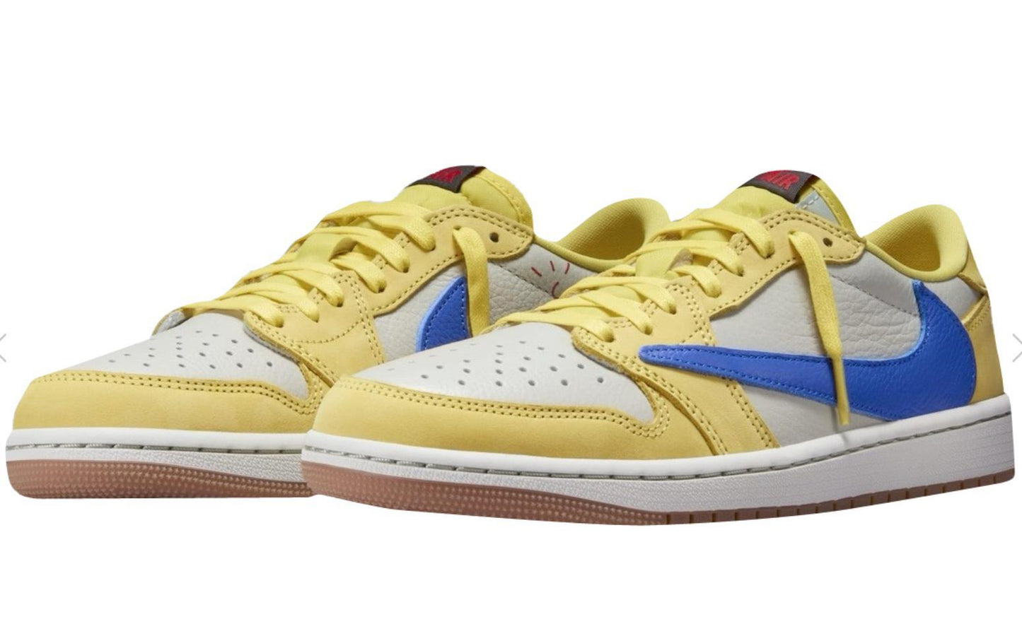 Jordan 1 Low " Travis Scott " Canary