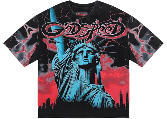 Godspeed Voltage Red Zip Hoody