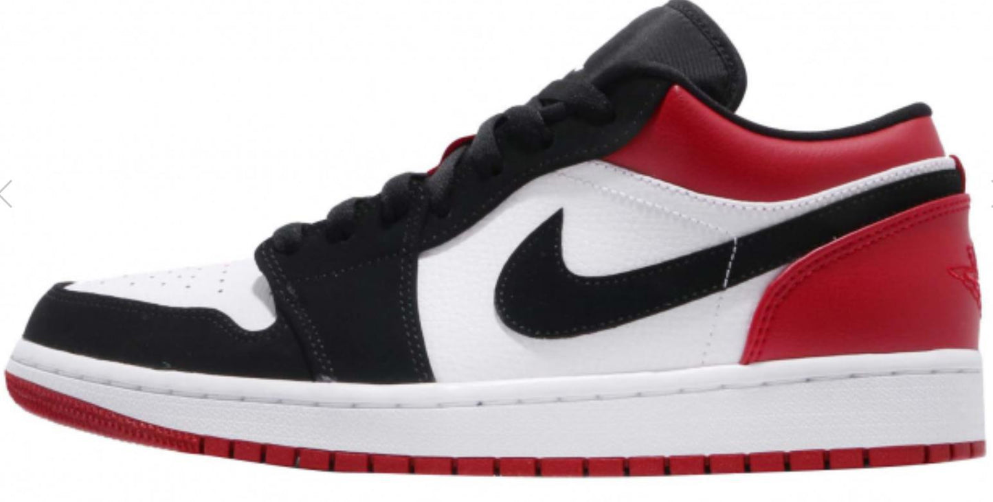 Jordan 1 Low "Black Toe"