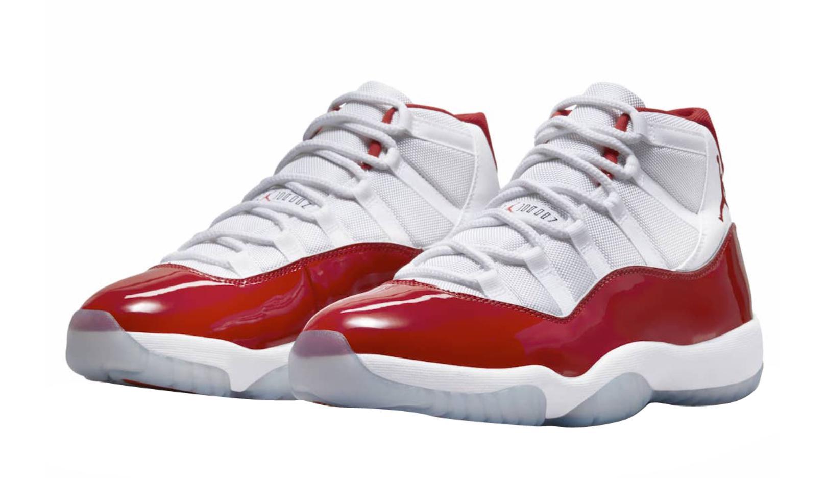 Air jordan 11 retro on sale red